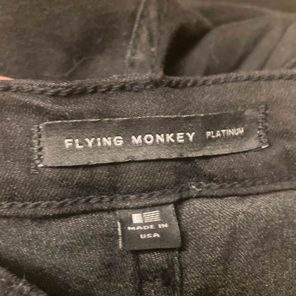 Flying Monkey High Rise Black Jeans - Picture 2 of 4
